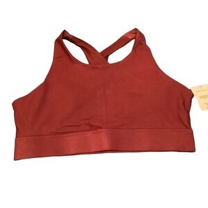 Fabletics Sports Bra Crisscross Back Medium Impact Activewear Top XL NEW‎